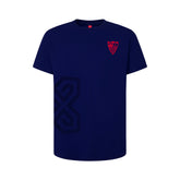 Camiseta Azul Escudo Rojo 23/24 Adulto